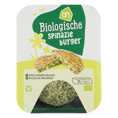 AH Biologisch Spinazieburger