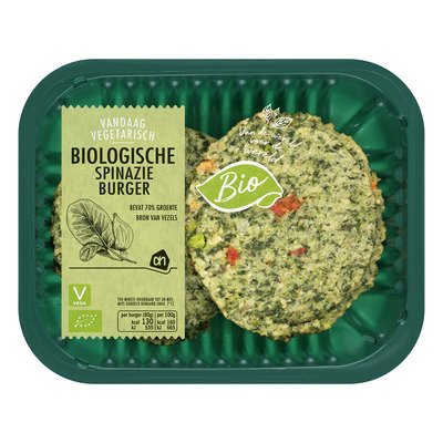 Huismerk Biologisch Spinazieburger