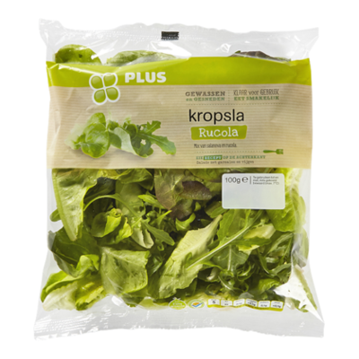 Huismerk Kropslamix met rucola