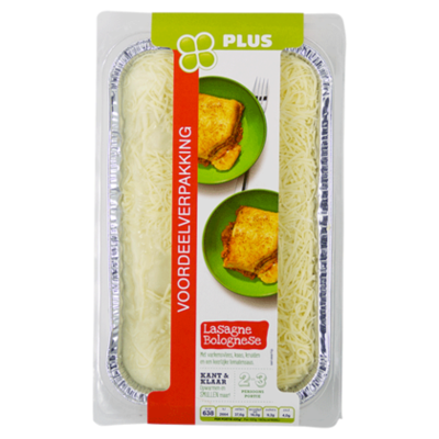 Huismerk Lasagne bolognese (voordeelverpakking)