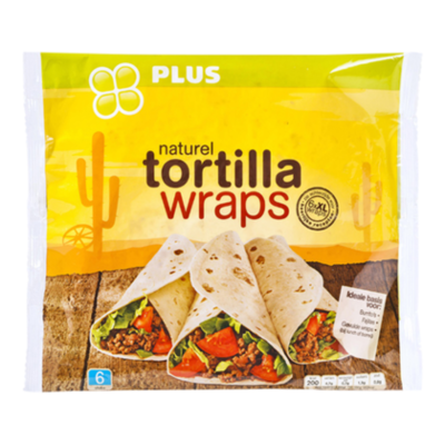 Huismerk Wrap tortilla