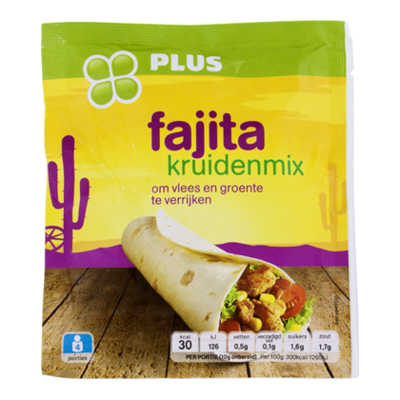PLUS Fajita tortilla kruidenmix
