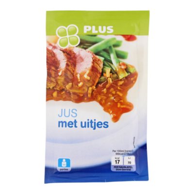 PLUS Mix voor jus met uitjes