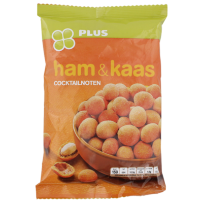 Huismerk Cocktailnoten ham-kaas