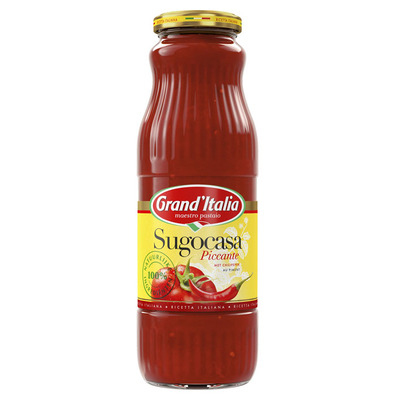 Grand'Italia Sugocasa piccante pastasaus