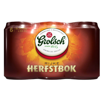 Grolsch Herfstbok blik