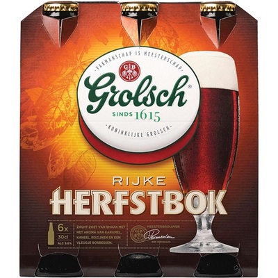 Grolsch Herfstbok Speciaalbier Fles 6X30 Cl