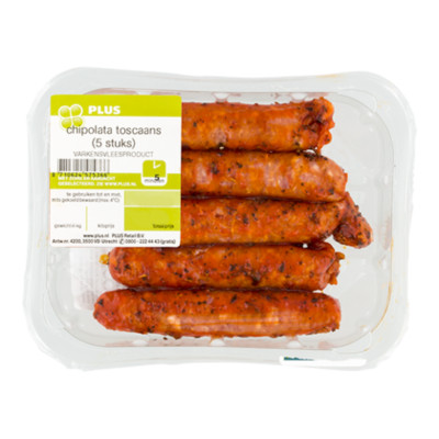 Huismerk Chipolata Toscaans 5 stuks