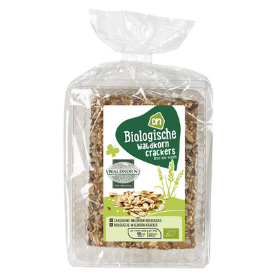 Huismerk Biologisch Waldkorn crackers