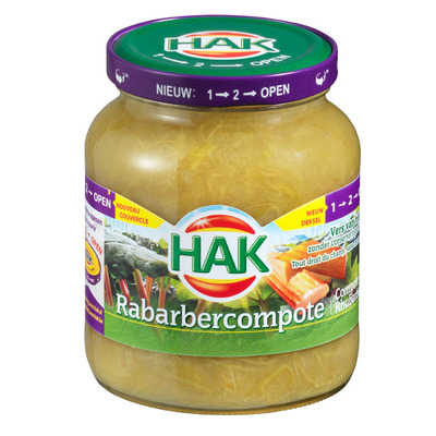 Hak Rabarbercompote 1-2 open