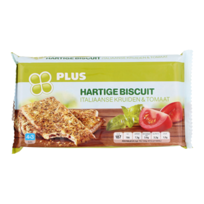 Huismerk Hartige biscuits Italiaanse kruiden