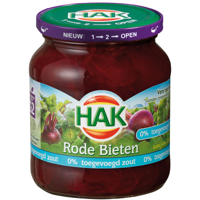 Hak Rode bieten schijven 0% zout