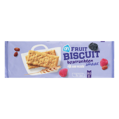 Huismerk Fruitbiscuits bosvruchten