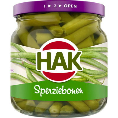 Hak Sperziebonen fijn gebroken