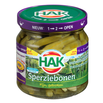 Hak Sperziebonen fijn gebroken