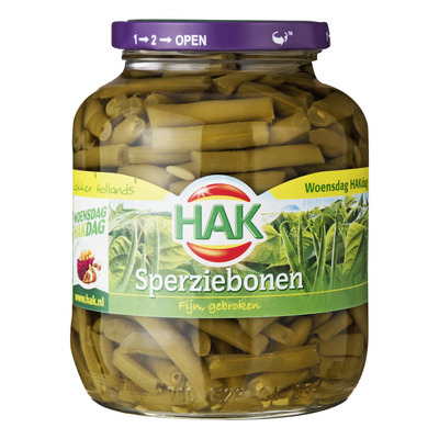 Hak Sperziebonen fijn gebroken