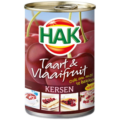 Hak Taart & vlaaifruit kersen