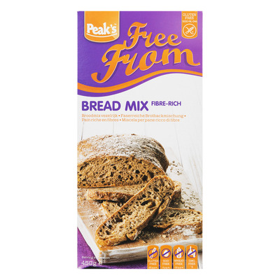 Peak's Vezelrijke broodmix glutenvrij