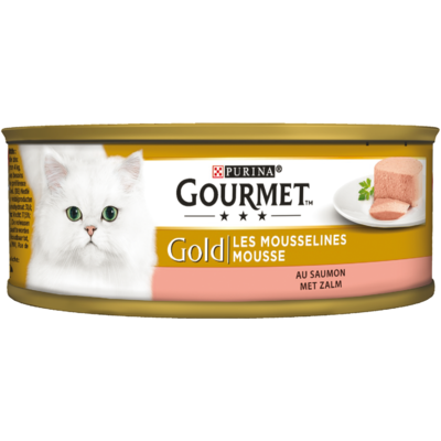 Gourmet Gold mousse met zalm