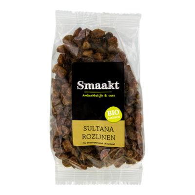 Smaakt Rozijnen sultana