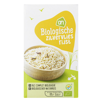 Huismerk Biologisch Zilvervliesrijst