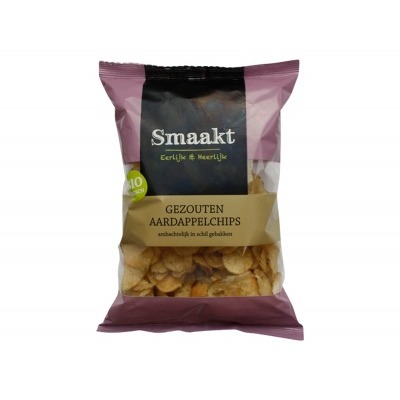 Smaakt Aardappelchips gezouten