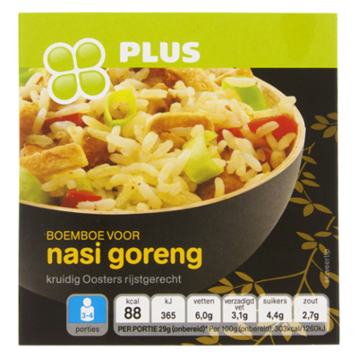 PLUS Boemboe nasi goreng