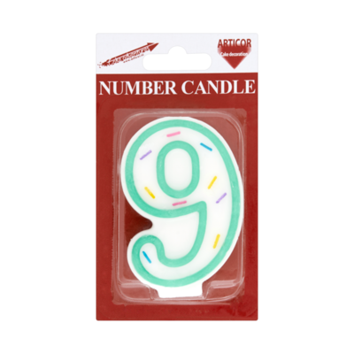 Articor Number Candle