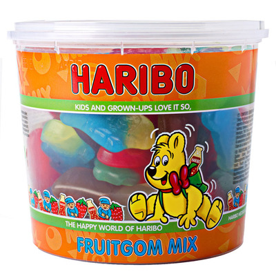 Haribo Fruitgom mix silo