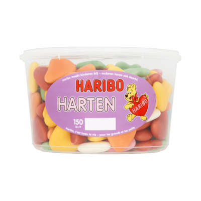 Haribo Harten 150 Stuks