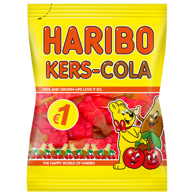 Haribo Kers-cola fruitgum