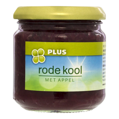 PLUS Rode kool met stukjes appel