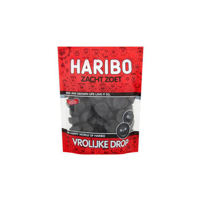 Haribo Vrolijke Drop Zacht Zoet 230 G