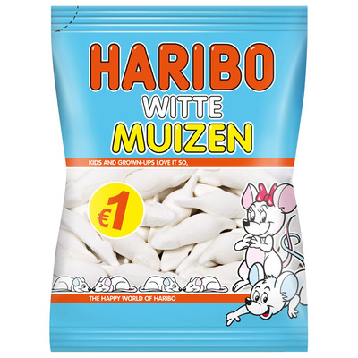 Haribo Witte muizen