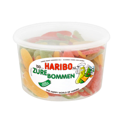 Haribo Zure Bommen 150 Stuks