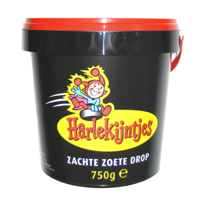 Harlekijntjes Zachte zoete drop
