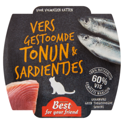 Best For Your Friend Kat tonijn/sardine
