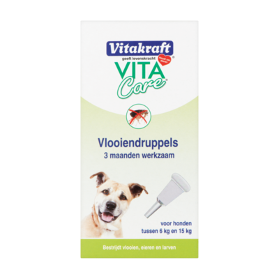 Vitakraft Vita Care Vlooiendruppels voor Honden 1 pipet met