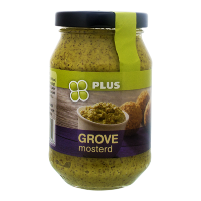 PLUS Grove mosterd