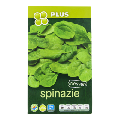 Huismerk Spinazie mini-porties