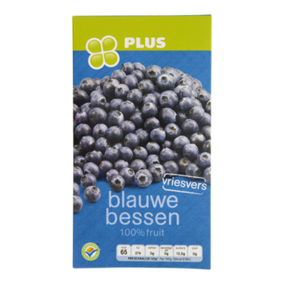 Huismerk Diepvries Blauwe bessen