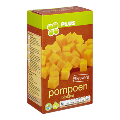 Huismerk Pompoenblokjes