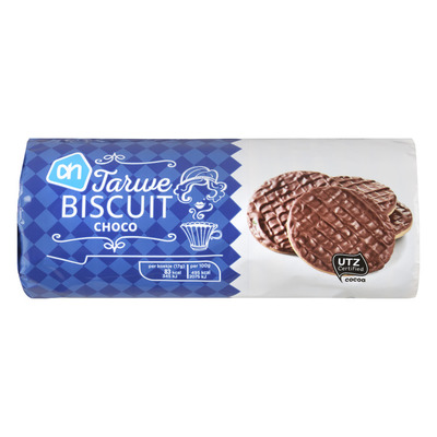 Huismerk Chocolade tarwe biscuit melk