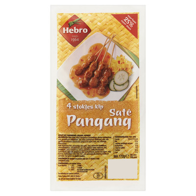 Hebro Saté ajam pangang