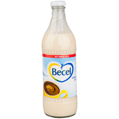 Becel Koffiemelk halfvol 60-65% linolzuur. Met omega 3 en 6