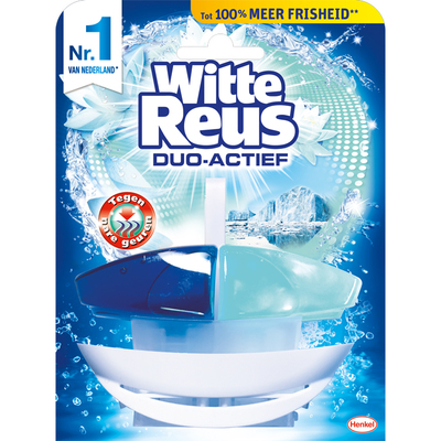 Witte Reus Duo-actief tegen nare geuren toiletblok