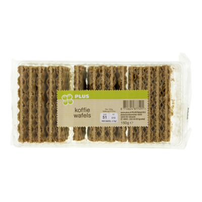 Huismerk Koffiewafels 15 stuks