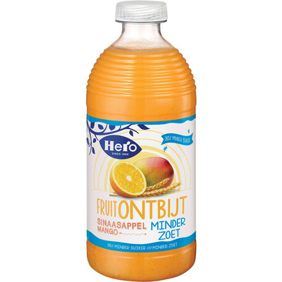 Hero Fruitontbijt minder zoet sinaas-mango