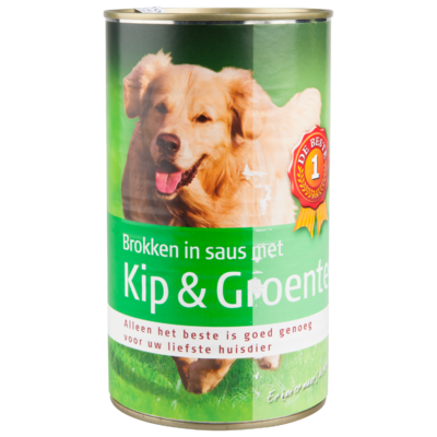 Huismerk Brokjes in saus kip & groenten