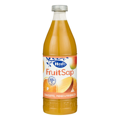 Hero Fruit & co sinaasappel/ mango